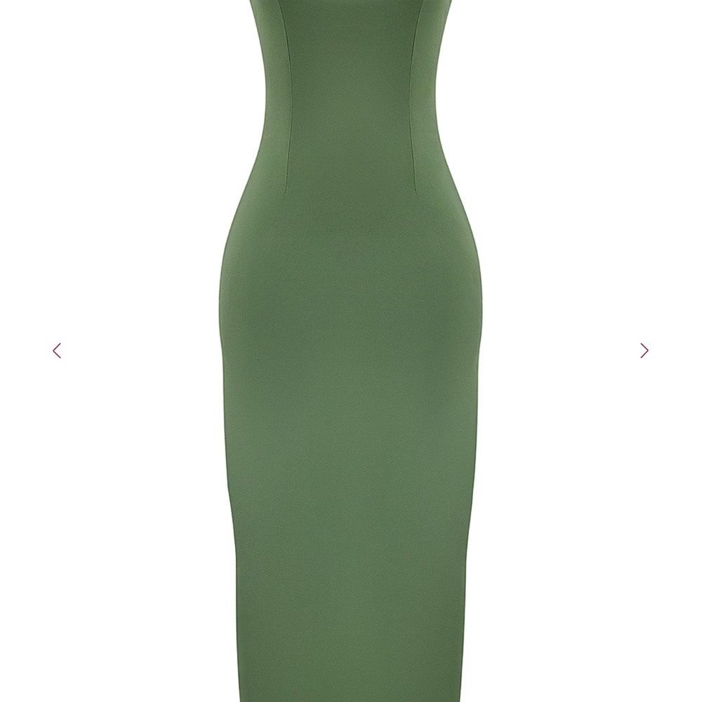House of CB Olive Green Maxi Dress - Picture 7 of 13